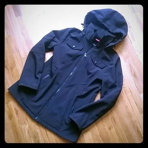 All Weather Coat - Black (belt not included)